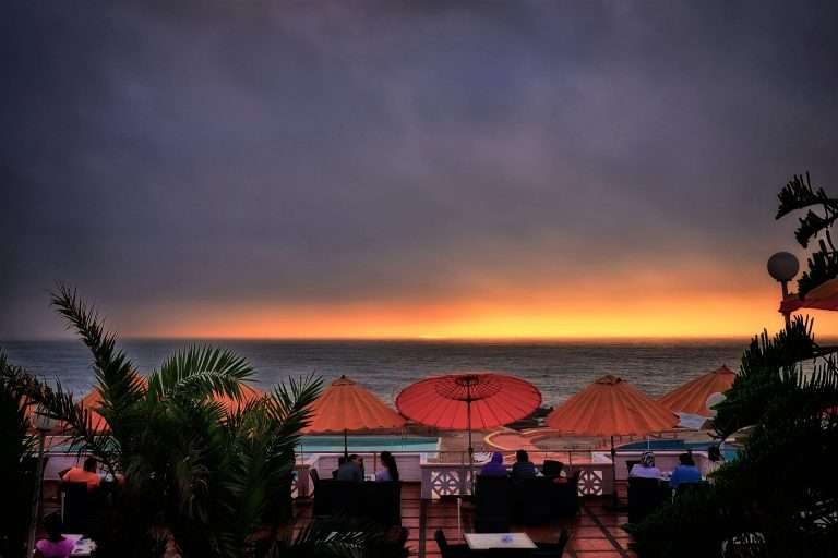 Coastal restaurant in Casablanca