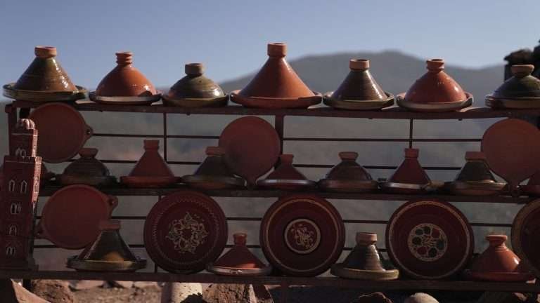 High Atlas Mountains tajines