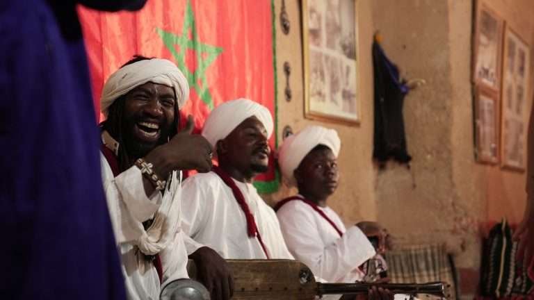 Khamlia gnawa musicians