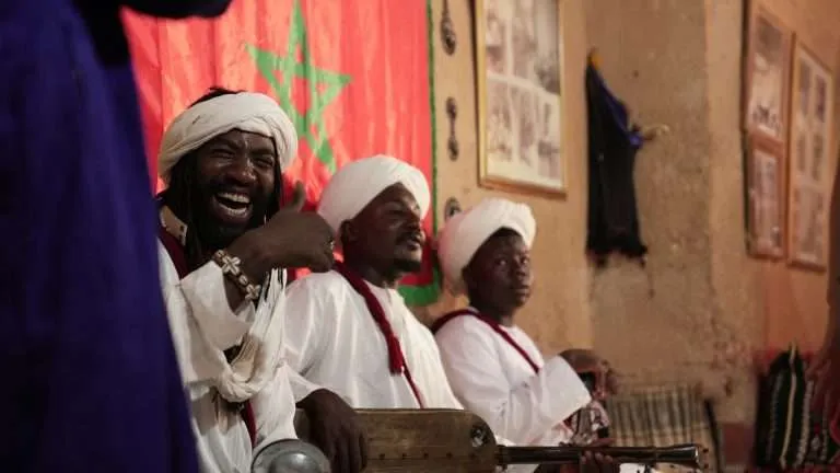 Khamlia gnawa musicians