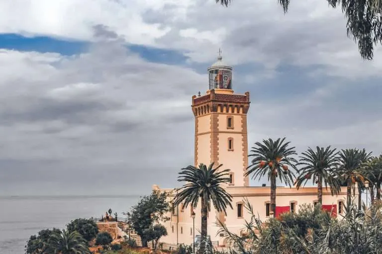 Cap Spartel Lighthouse, Tangier coastline