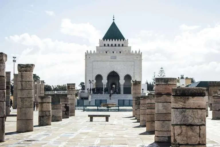 Mausoleum of Mohammed V in Rabat, Morocco