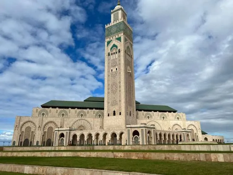 Hassan II Mosque in Casablanca, Morocco