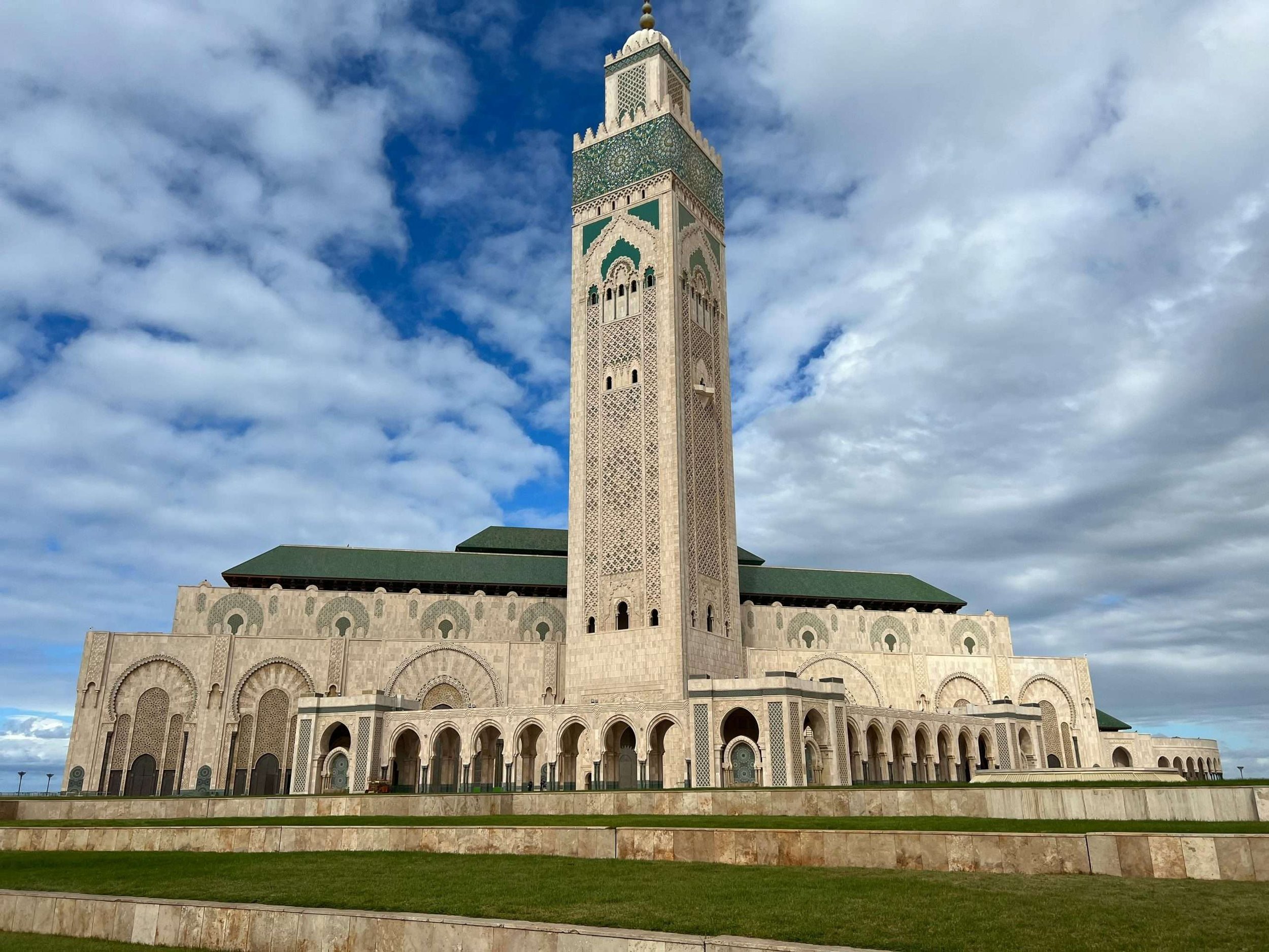 Hassan II Mosque in Casablanca, Morocco