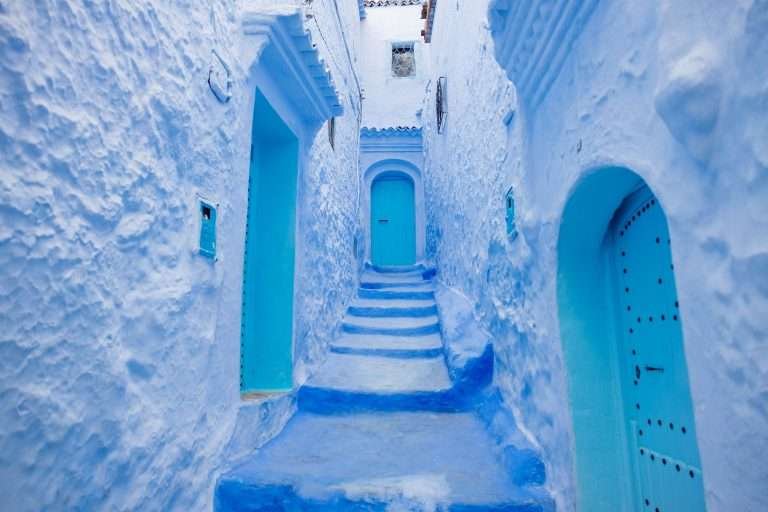Chefchaouen streets, Morocco's Blue City