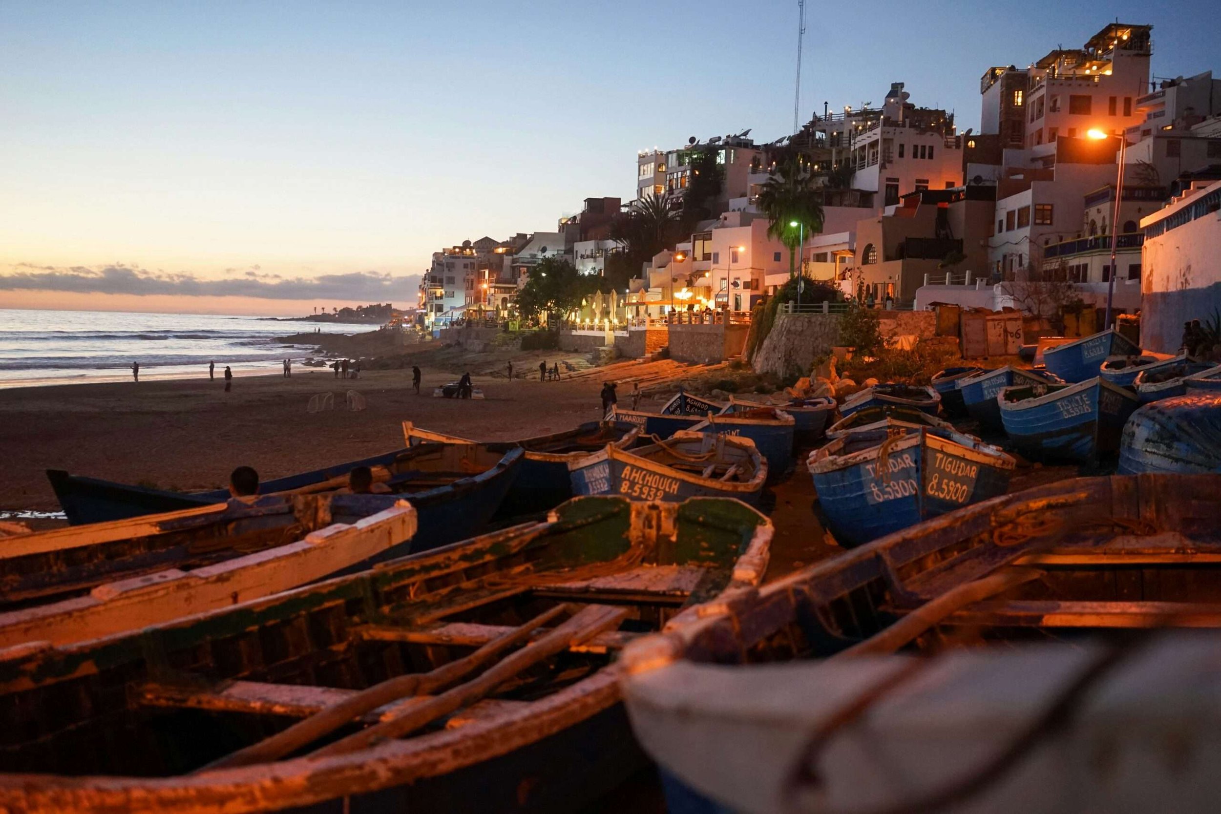 Taghazout Beach, تاغازوت, Morocco
